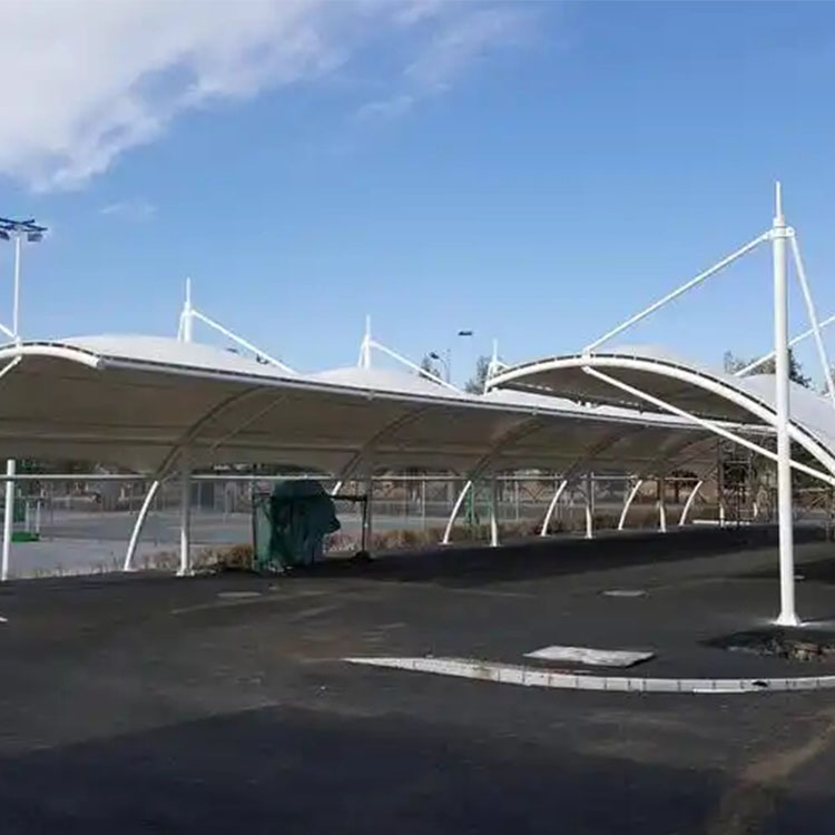 道真膜结构电动车棚