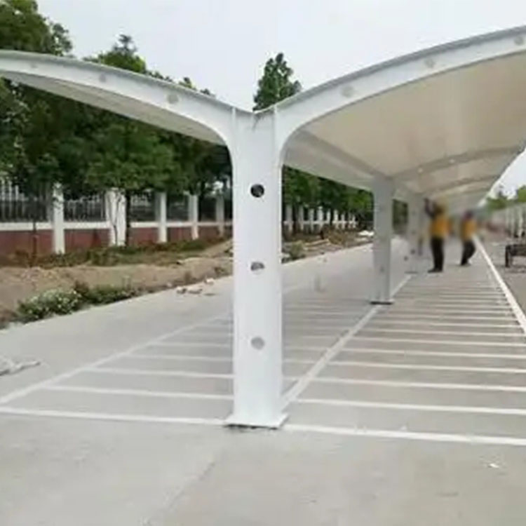 道真膜结构电动车棚