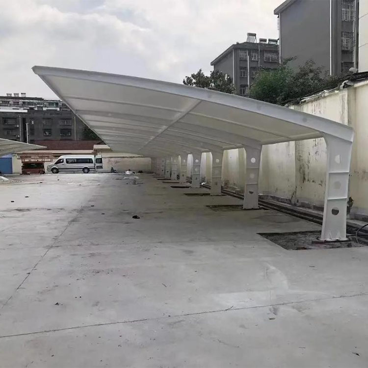 道真膜结构汽车棚