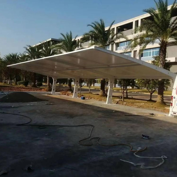 道真膜结构汽车棚